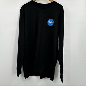 Ghost‎ Lifestyle Space Long Sleeve XL Black Space Symbol Sports Nutrition